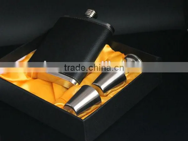 Hot Selling 7oz Stainless Steel Hip Flask Set photo-2