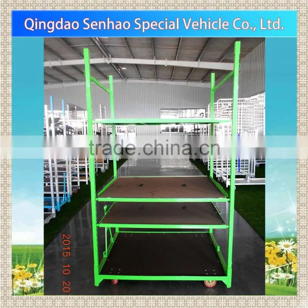 Hand Cart & Plywood Shelf Trolley & Flower Pot Trolley TC2458 photo-3