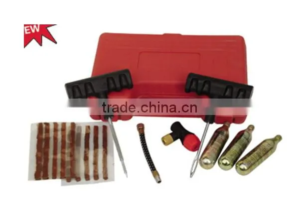 Auto Repair Tyre Tire Tools for Car Bike Motorcycle Puncture Tubeless Repair18pcs