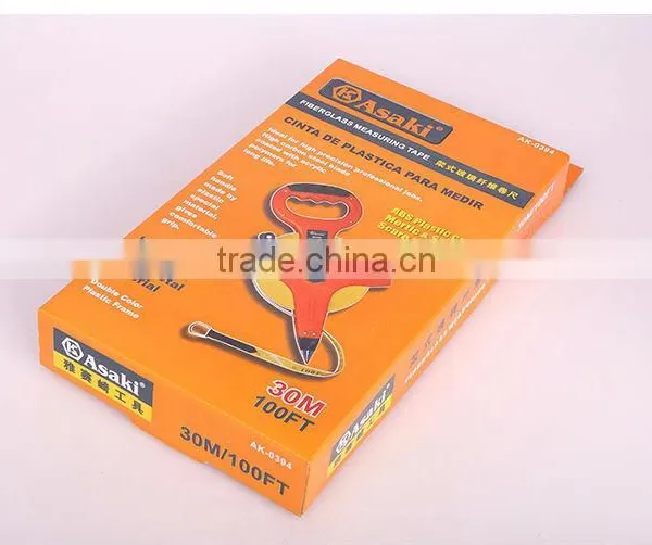 AK-0394 30m /50mHot Selling Metric Glass Fiber Measuring Tape photo-5
