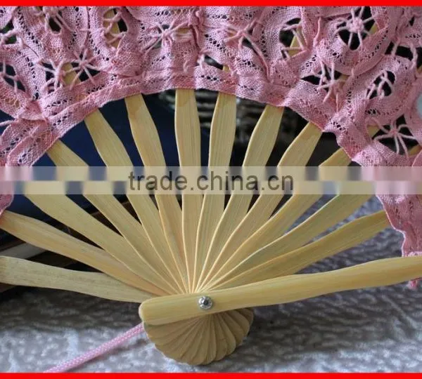 Vintage Victorian Lace Fan for Wedding photo-3