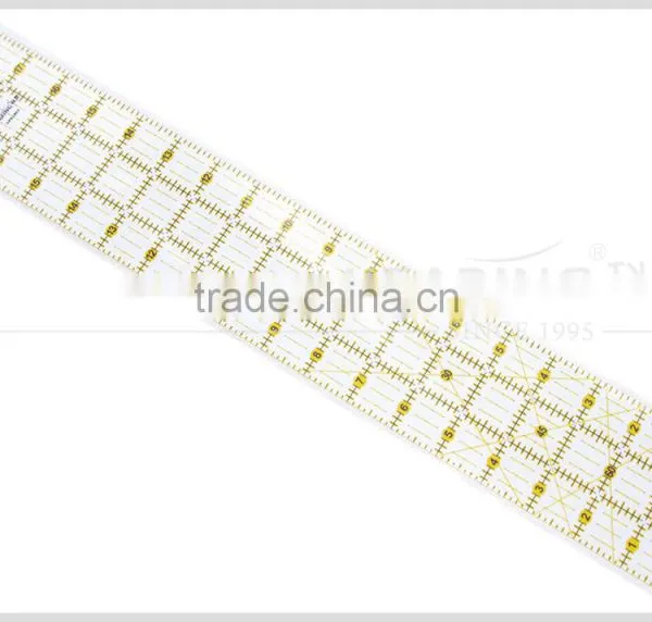 Kearing Chinese Factory Price OEM Inch Scale Acrylic Quilting Ruler, 18'' * 3'' Patchwork & Quilting Rulers # KPR1803 photo-2