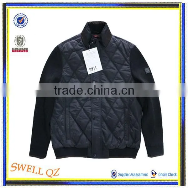 2016 Newest Winter Fashion Polyester Quilted Jacket for Men