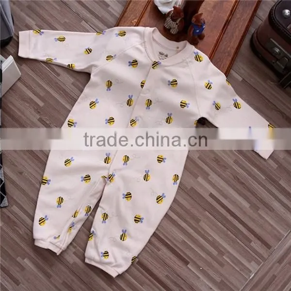 Baby Printed Bodysuits Wholesale Printed Bees Bodysuits photo-3