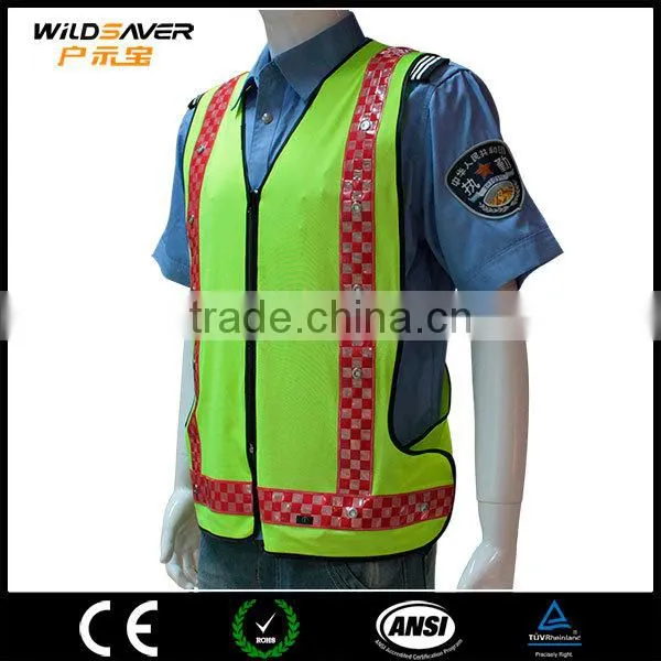 Batteries Operated Work Shirt Safety Clothes Led photo-3