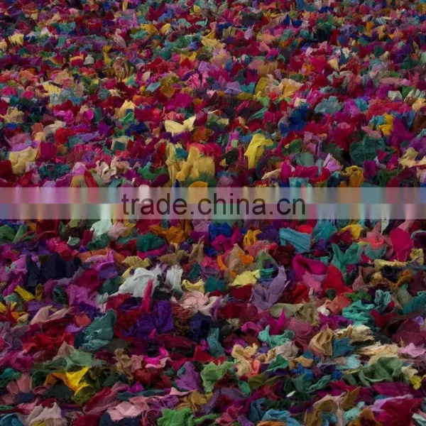 Handmade Recycled Chindi Shaggy Rugs photo-2