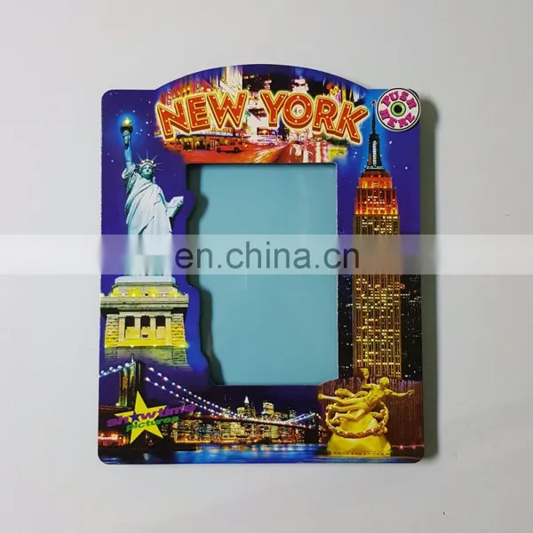Custom Fashion Decorative Led Night Lights up 3d a4 Picture Photo Frame photo-3