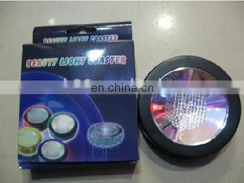 Christmas Decoration Flashing Novelty Factory Wholesale Lighting Coaster Led Light photo-5