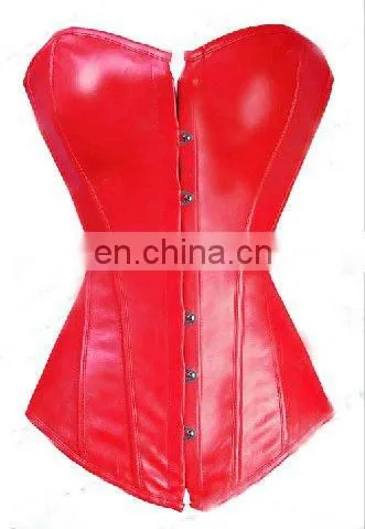 Wholesale Red Leather Corset Tops to Wear Out Corset Tops To Wear Out photo-4
