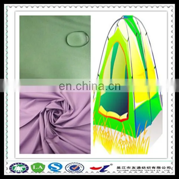 waterproof polyester canvas fabric for tent