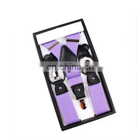 High-end Brand 6 Cllips European and American Style Suspenders photo-6