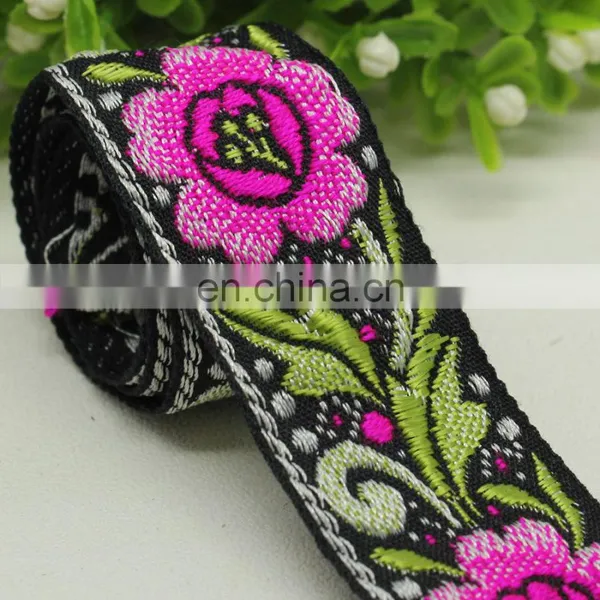 Custom National Wind Woven Label Ribbon photo-3