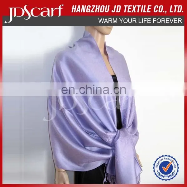 2016 Beautiful Jacquard Scarf Fashion Shawl Silk Pashmina photo-3