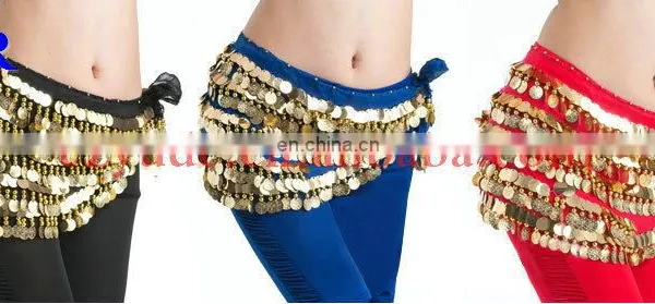 Full Sequins Belly Dance Hip Scarf Y-2036# photo-3