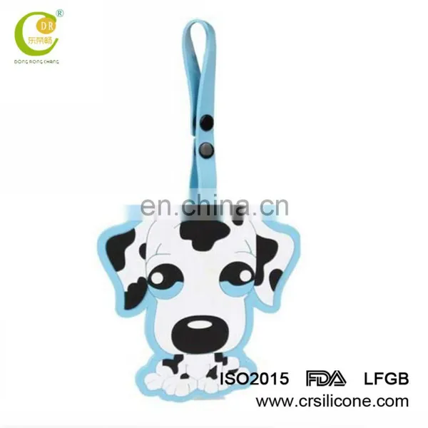 High Quality Bag Silicone Pvc Luggage Tag for Travel and Airpalne Suitcase photo-5