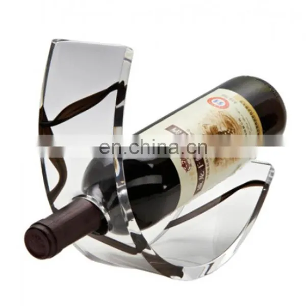 Hot Sale High Quality Custom Clear Acrlic Wine Shelf photo-6