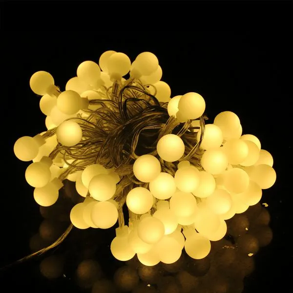 10M 100LEDs Ball Fairy String Light 8 Modes Waterproof Outdoor Holiday Christmas Decoration Light CE UL Certification photo-4