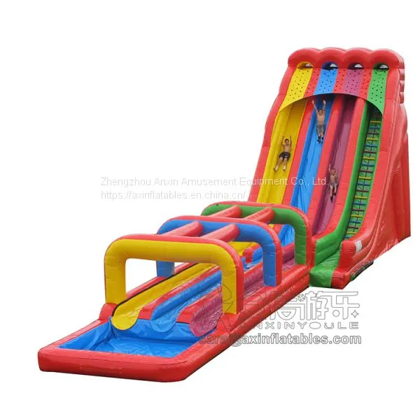 Inflatable Slip and Slide Inflatable Water Slide Axs-02