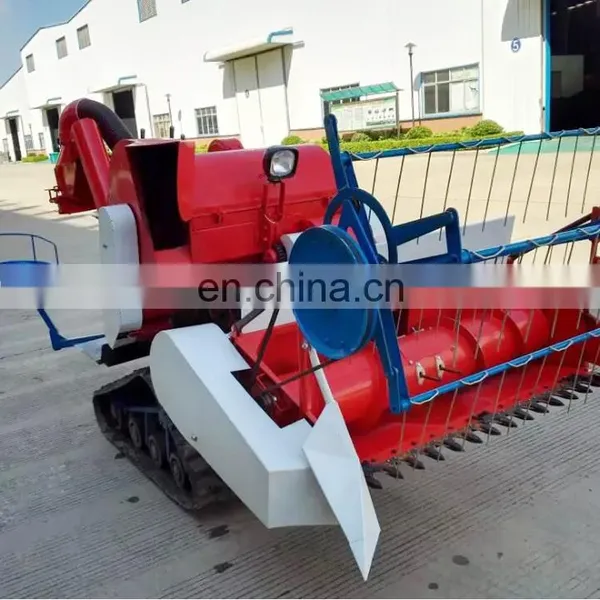 New Product Big Power Crawler-type Rice Combine Harvester,combined Rice Harvesting Machine photo-5