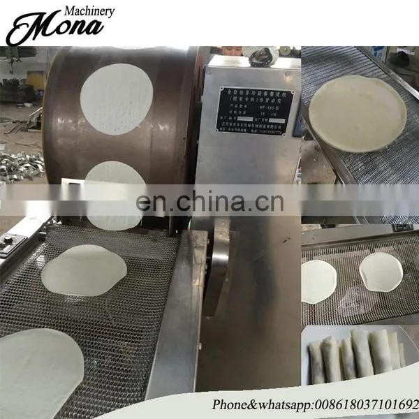 Spring Roll Sheet/skin Making Machine/spring Roll Sheet Making Machine photo-4