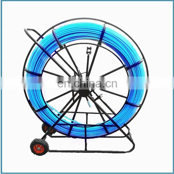 Good Strength Fiber Cable Duct Snake, Cable Snake Rodders, Cable Push Rod With Wheels photo-5