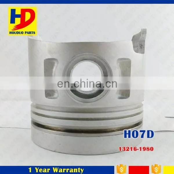 For Hino H07D Diesel Engine Piston OEM 13216-1980