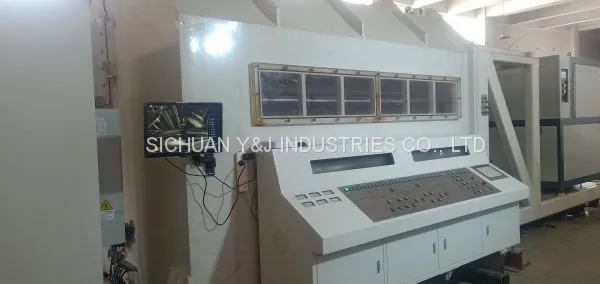 China Vacuum Metallizer Machine Vacuum Metallizing Machine for Anti Counterfeiting, Holographam Film Packaging Film Hot Stamping Foil photo-5