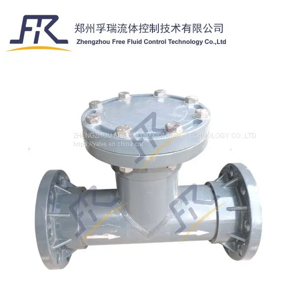 FREE Valve FRS41H ANSI 150lb T Type Strainer UPVC photo-2