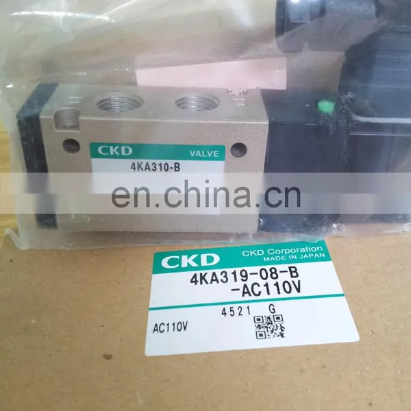 CKD Solenoid Valve Japan Solenoid Valve 4KA319-08-B photo-2