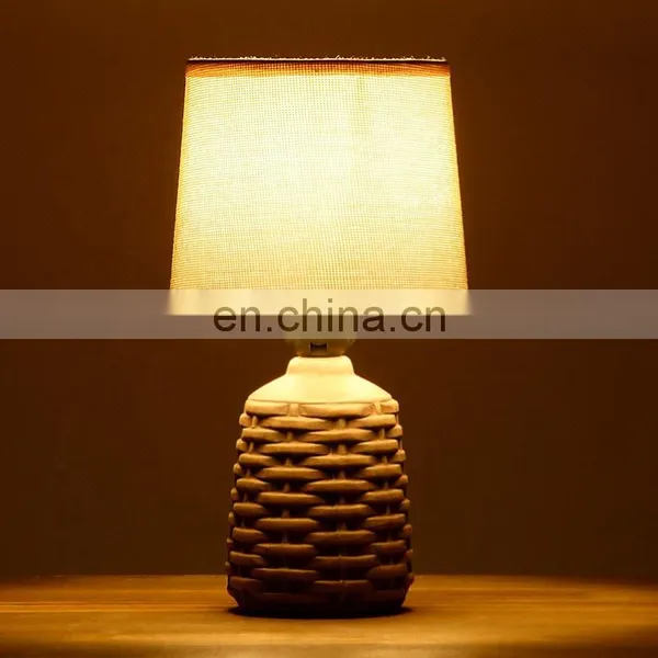 Table Lamps Item Type and New Desig of Ratton Pattern LED Desk Lamp photo-3