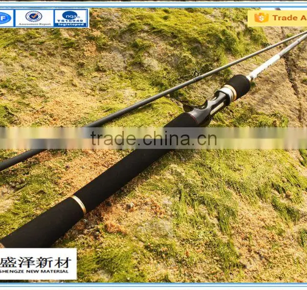 Solid fiberglass fishing rod blanks