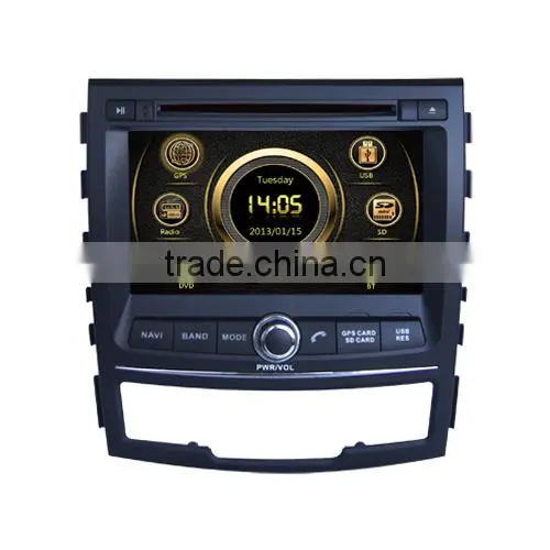 Car Dvd Player for SSANGYONG KOLANDO With GPS,TV,Bluetooth,3G,ipod,PIP,Games,Dual Zone,Steering Wheel Control