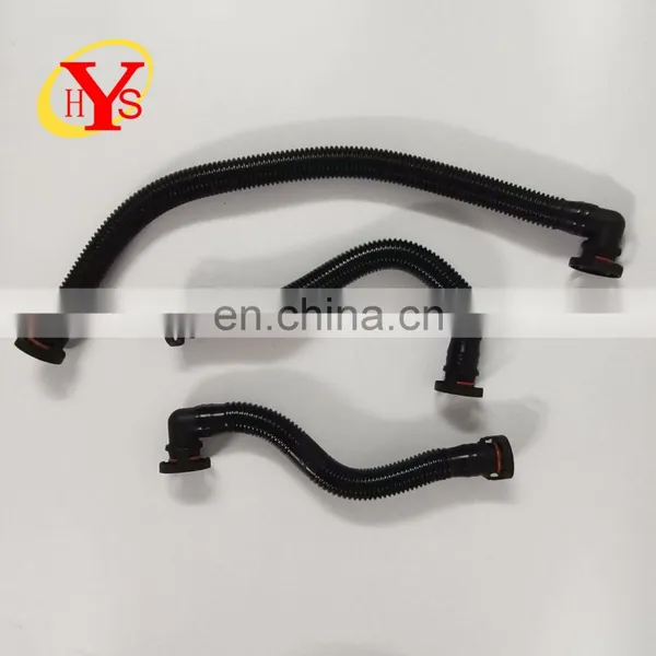 HYS Good Engine Crankcase Breather Hose Fits Pipes for Porsche Cayenne 3H103493T201
