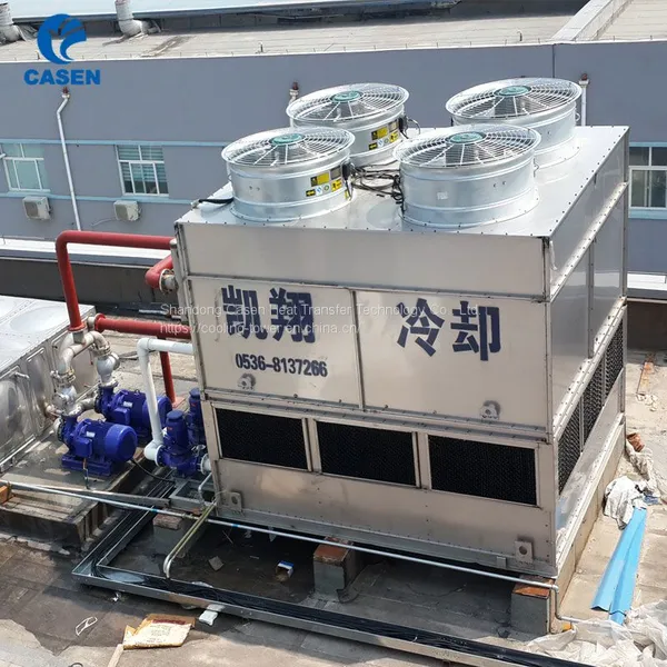 Factory Price Air Conditioner Counter Flow Closed Cooling Tower photo-3