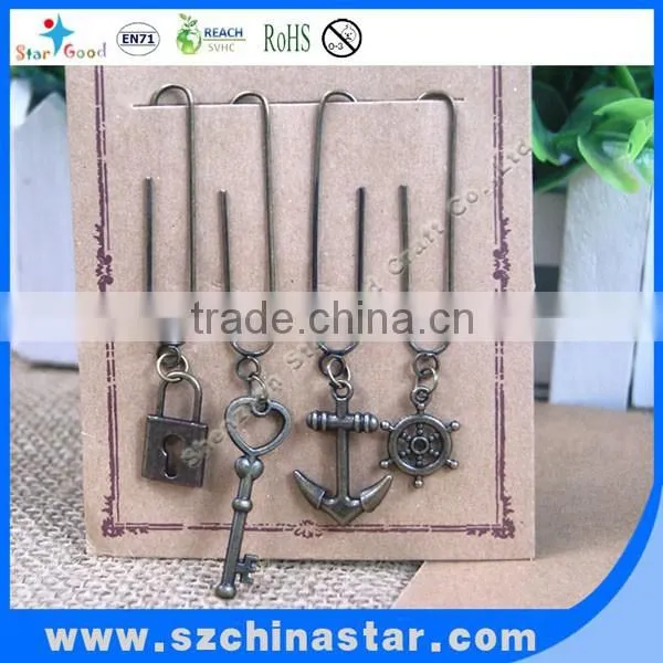Wholesale Kinds of Antique Copper Paper Clip Customized Shape photo-5