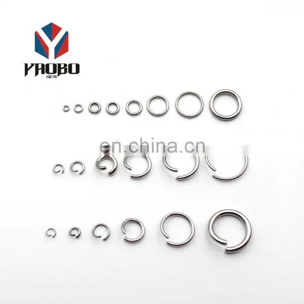 Fashion High Quality Metal 5mm Stainless Steel Jump Ring photo-5