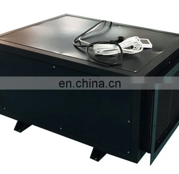 High Efficiency Greenhouse Warehouse Black Ceiling Mounted Dehumidifier photo-3