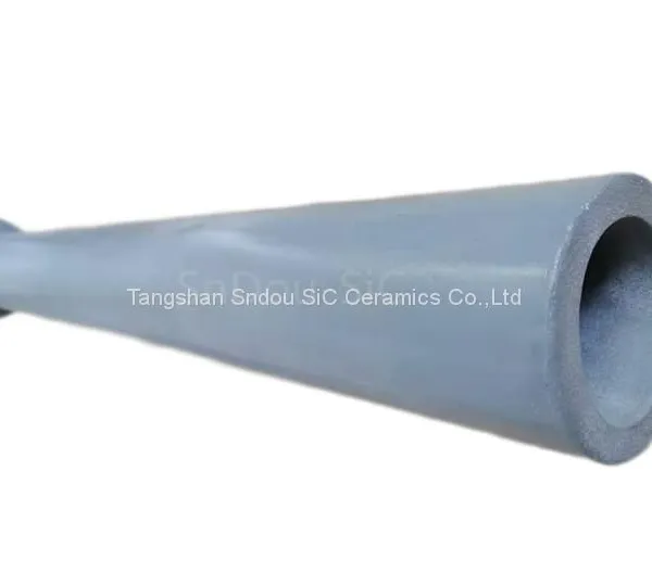 NSiC riser tube from China Tangshan Sndou