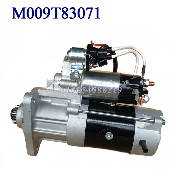 Mitsubishi M009T83071 Small Starter Motor Wholesaler China Auto Starter Motor 24V 7.5kw Sample Available New Starter Motor for Man Truck Engine photo-4