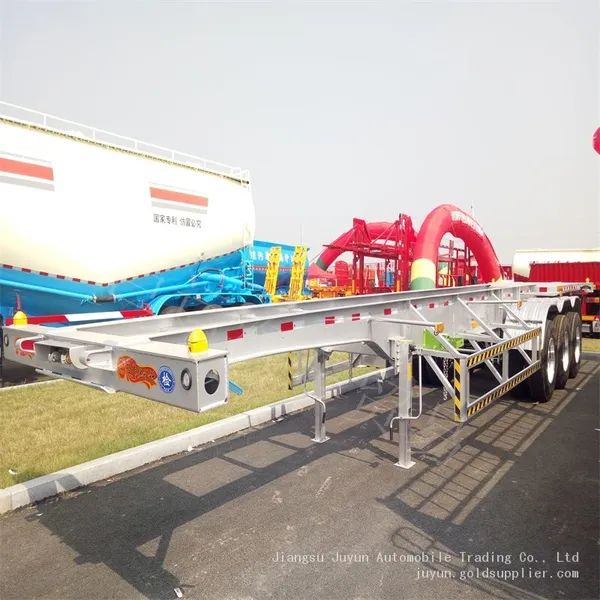 Skeleton Semi-trailer Container Semi-trailer Export Skeleton Semi-trailer photo-3