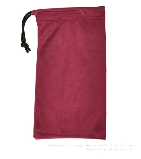MICROFIBER DRAWSTRING BAG FOR EYEGLASSES AND SUNGLASSES photo-3