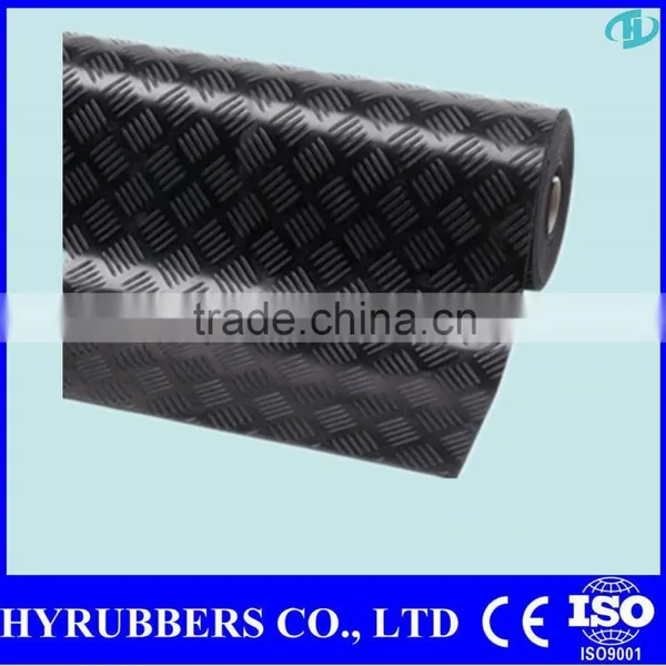 Qingdao Sale 3-5mm Anti-slip Rubber Sheet ,checker Rubber Sheet photo-4