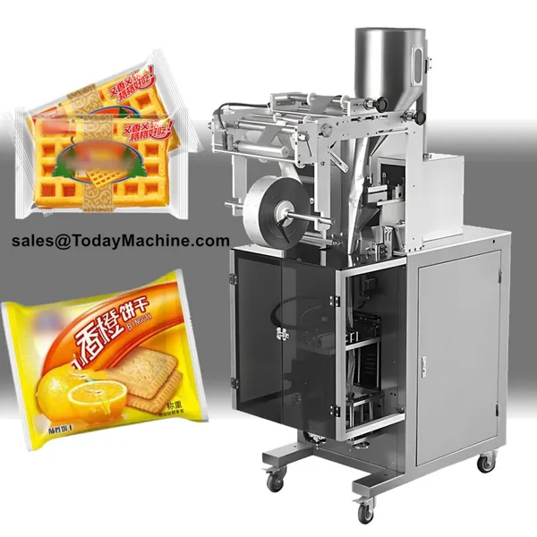 Manual Feeding Tray Packing Machine for Candy Balls Granules Dry Fruits Bag Sachet photo-4