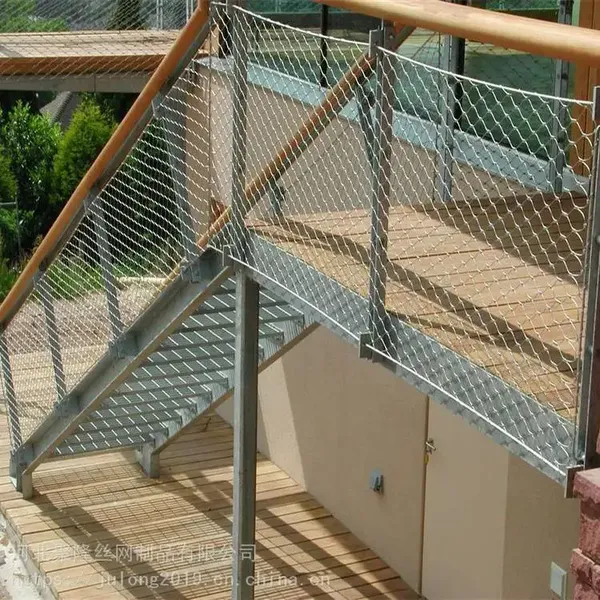 Ferrule Cable Mesh Stainless Steel Wire Rope Mesh Netting for Bird Net Garden Fence Safety Fence photo-2