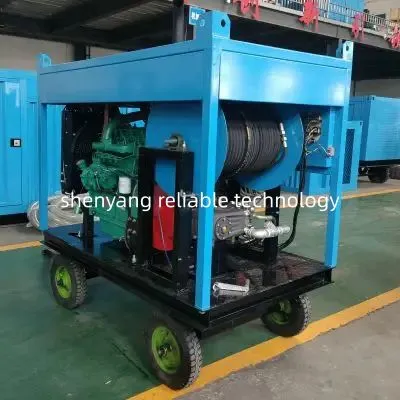 500bar High Pressure Water Jet Concrete Roughening Machine Electric Cold Water Dam Hydro Power Station Roughening Machine photo-5