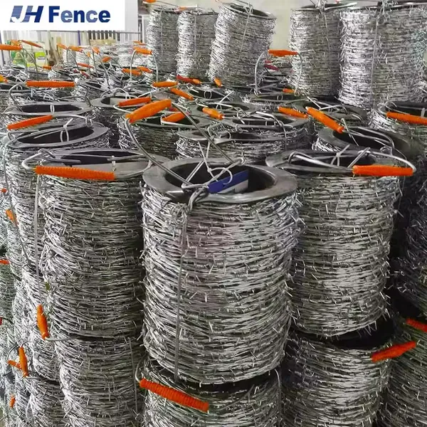 3kgs -50kgs 50 Kgs 500 Meters 1000 Meters Cheap Farm Hot Dipped Galvanized Fence Barbed Wire Mesh Length Price Per Roll for Sale photo-3