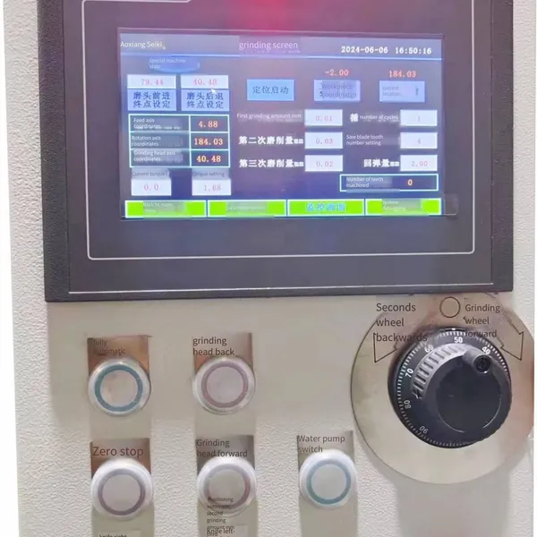 Fully Automatic Finger Joint Knife Sharpening Machine With Automatic Indexing for Finger Joint Blade Sharpening photo-3