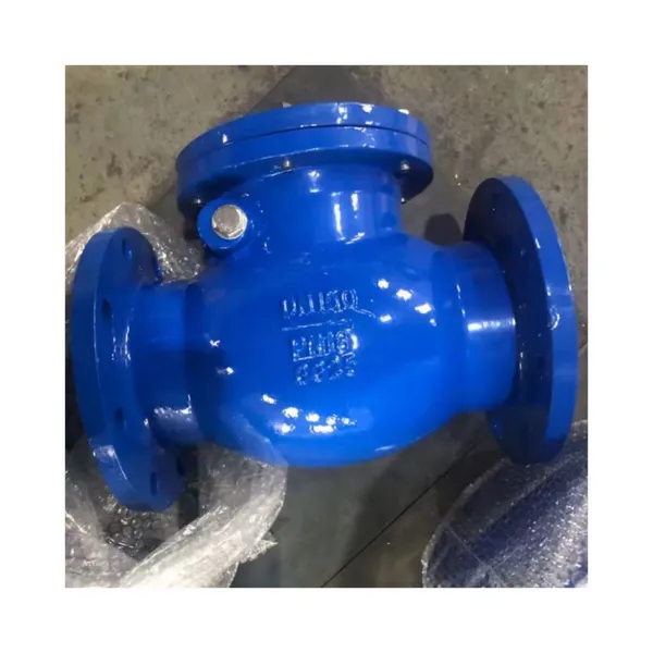 DIN PN16 Flange Swing Start Check Valve Non Return Valve for Water Supply,Fire Control,Irrigation System