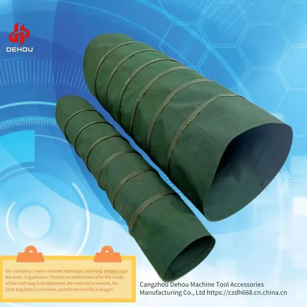 Canvas Telescopic Cloth Bag, Wear-resistant, for Dry Ash and Cement Tanker Unloading Telescopic Joint, Telescopic Cloth Bag for Cement Bulk Loader photo-5