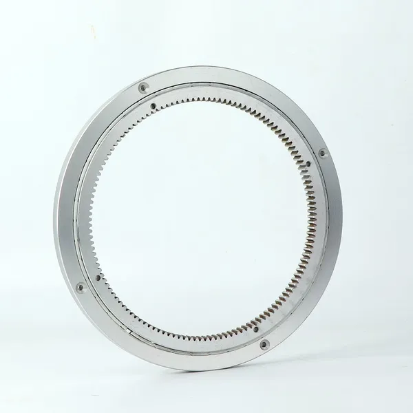 Customized Slewing Ring Bearing With Teeth Heavy Duty Aluminum Alloy Toothed Turntable Bearing Internal Gear Lazy Susan for Display Stand